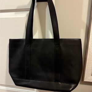 L.L. Bean Leather Boat Tote